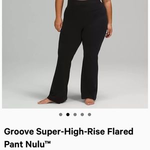 Lululemon Groove Super High Rise Flared Pant Nulu